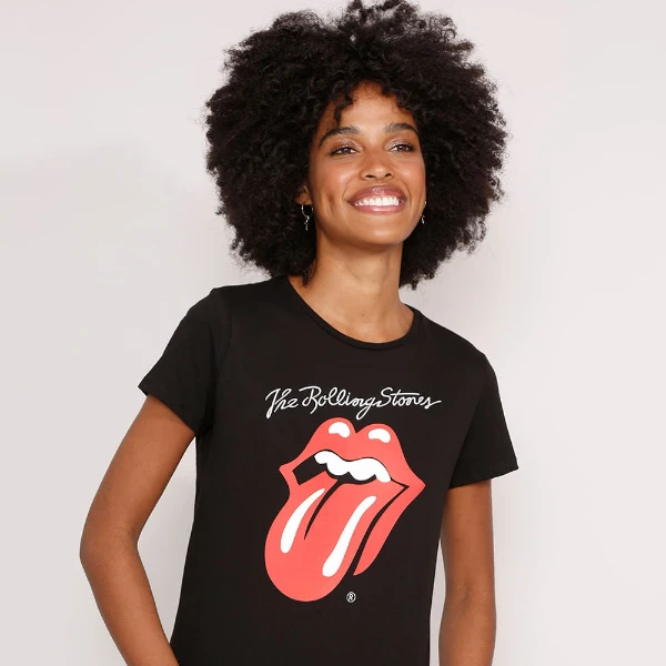 Camiseta Especial Rolling Stones