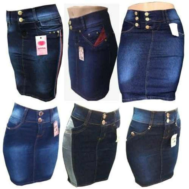 KIT Saias Jeans